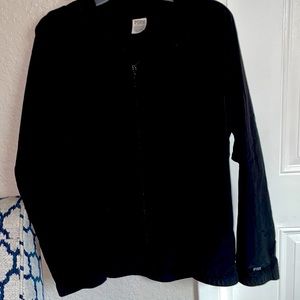 Pink winderbreaker style jacket with a hood,worn twice.